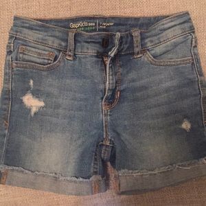 Gap girls denim shorts